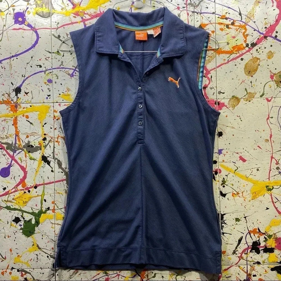 Puma Dry Cell Athletic Polo Tee - Picture 1 of 5